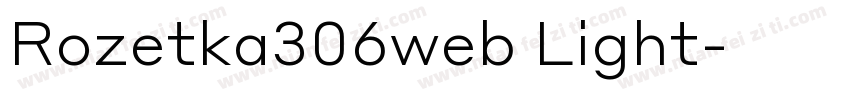 Rozetka306web Light字体转换